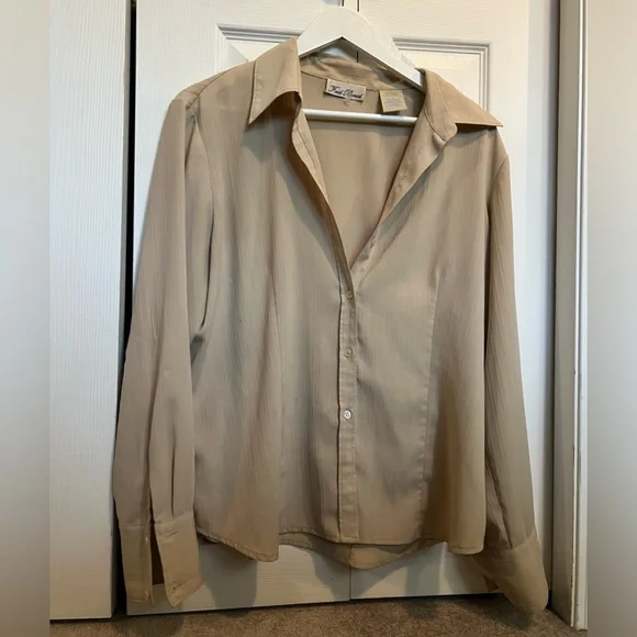 Button Down Blouse - Picture 1 of 2